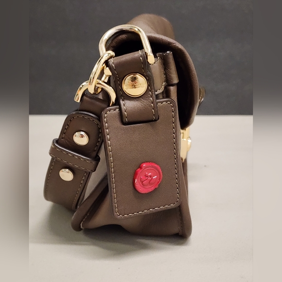 Longchamp Leather Punching Mademoiselle 2 Way Shoulder Bag - Picture 5 of 16